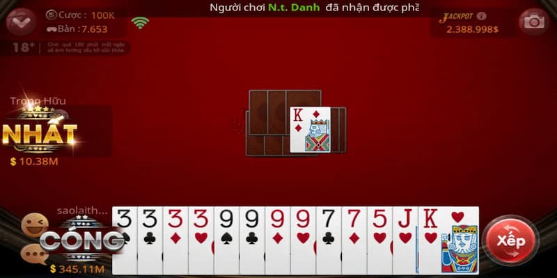 Giới thiệu về trò chơi tiến lên miền Nam