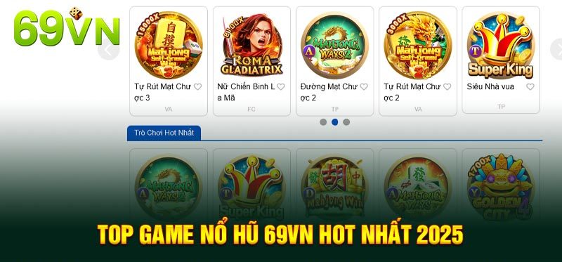 Ưu điểm khi thành viên chơi nổ hũ 69VN
